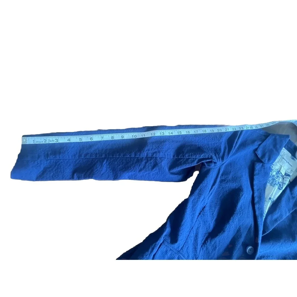 Tommy Bahama Jacket Womens Small Button Up‎ Blue